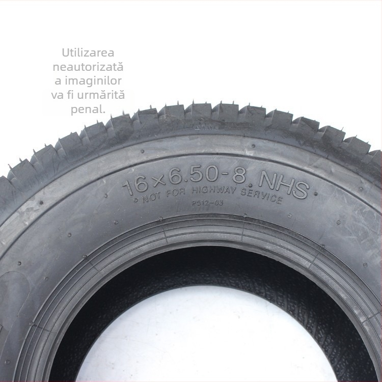 Guma pentru echipamente de gazon și golf cart, tip vacuum, 16X6.50-8, marcă 1, model 1