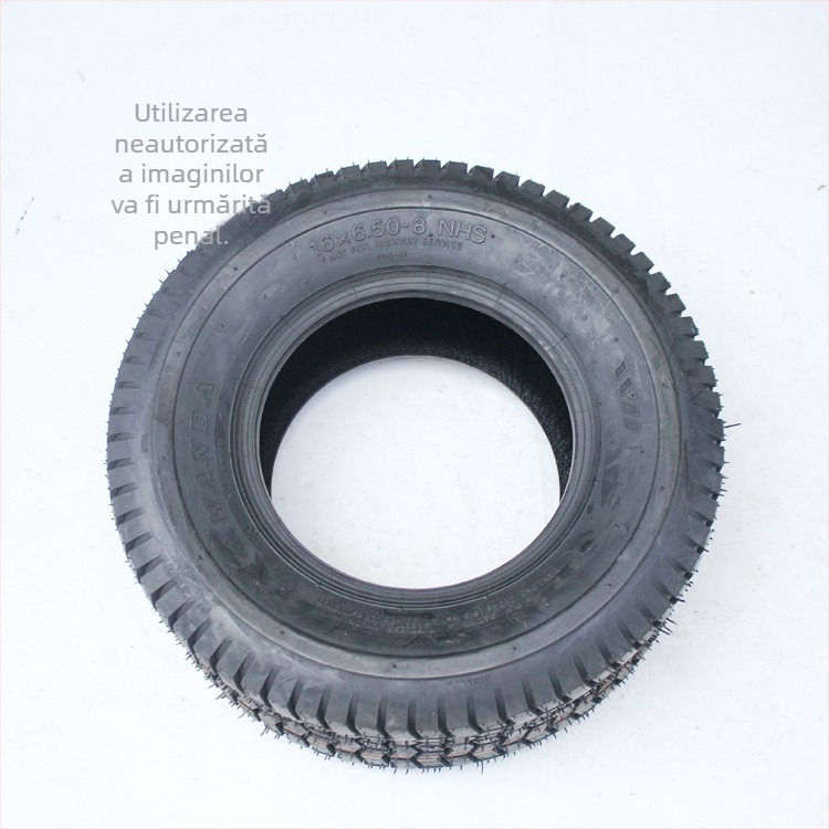 Guma pentru echipamente de gazon și golf cart, tip vacuum, 16X6.50-8, marcă 1, model 1