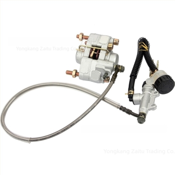 Ansamblu etrier frână ATV – cu cilindri superiori și inferiori