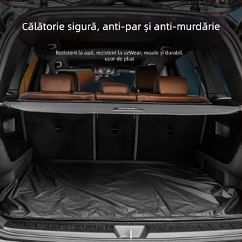 Covor portbagaj auto, pliabil, impermeabil, material textil cu acoperire argintie; Brand Yin chun; Modele generale; Clasa A