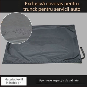 Covor portbagaj auto, PVC impermeabil, potrivire universală, personalizare disponibilă