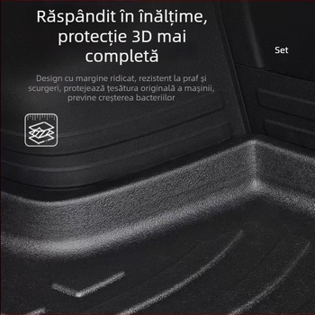 Covoraș portbagaj pentru Xiaopeng G3 P5 P7 G6 X9 Monam03 - impermeabil, antiderapant, materiale TPE+XPE