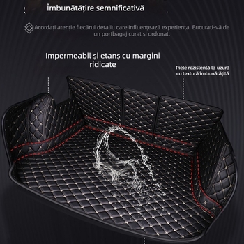 Covor de portbagaj din piele, cu acoperire completă, pentru modele Jeep SUV, marca Jiamai, personalizare disponibilă, rating cinci stele.