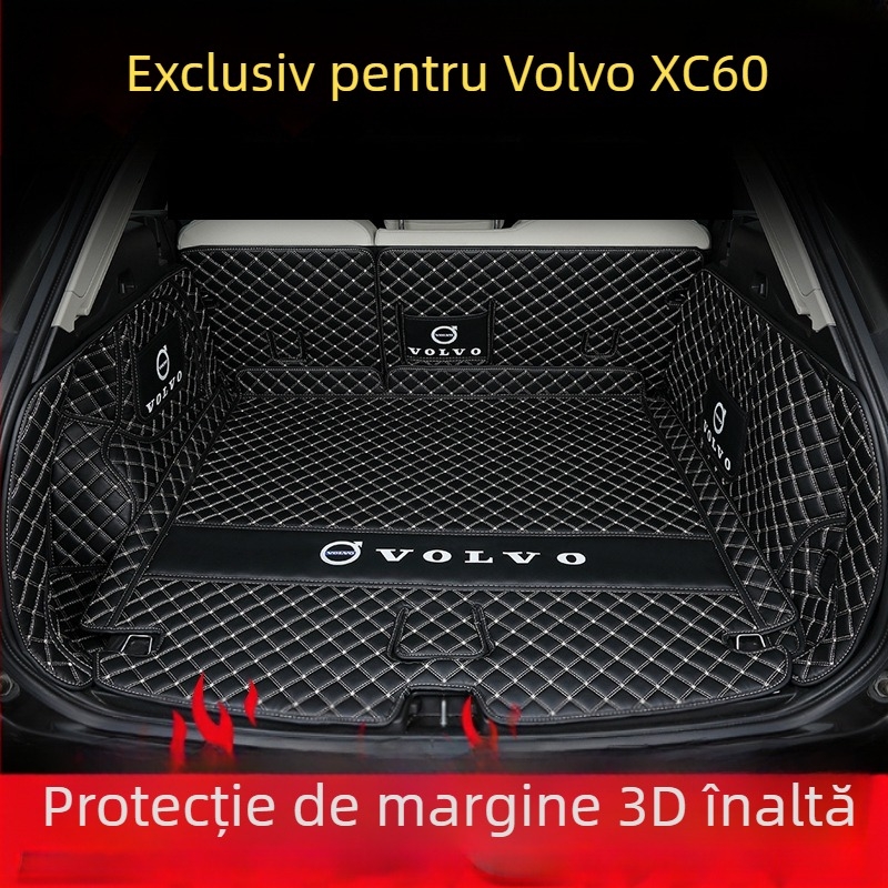 Covor portbagaj Volvo XC60 2020 (dedicat mașinii) - material XPE, grad 1, procesare personalizabilă