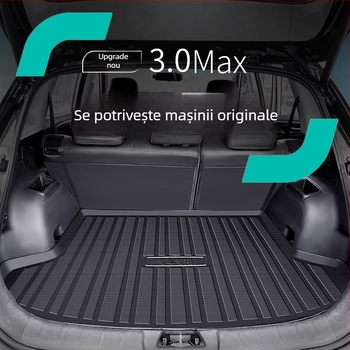 Covoraș portbagaj din TPE pentru autoturisme dedicate, impermeabil și rezistent la uzură, cu margine înaltă, producție personalizată, marca Chebei