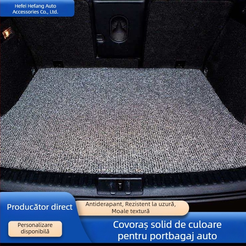 Covor portbagaj auto PVC gros, antiderapant, potrivit pentru model vehicul specific, Hebei Hewan