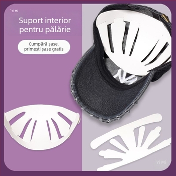 Sprijin intern pentru șapca de baseball – material din hârtie, căptușeală pliabilă, umplere a căptușelii, anti-deformare