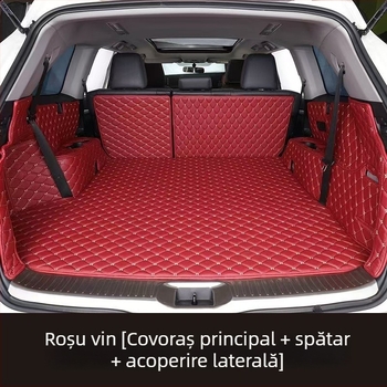 Covor de portbagaj din piele, cu acoperire completă, pentru modele hibride