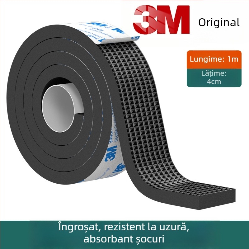 3M picioare pentru masă și scaun – reducerea zgomotului, anti-alunecare, bază EVA, grosime 4 mm, rezistență la temperatură 10–70°C