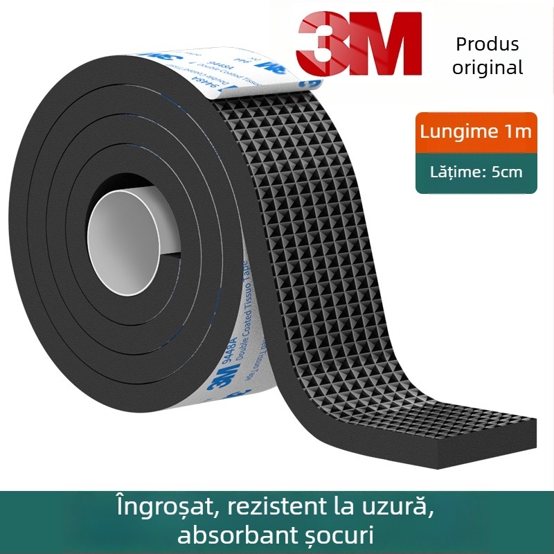 3M picioare pentru masă și scaun – reducerea zgomotului, anti-alunecare, bază EVA, grosime 4 mm, rezistență la temperatură 10–70°C
