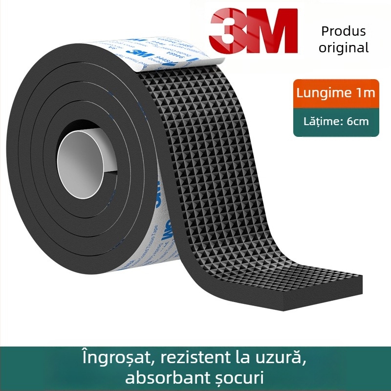 3M picioare pentru masă și scaun – reducerea zgomotului, anti-alunecare, bază EVA, grosime 4 mm, rezistență la temperatură 10–70°C