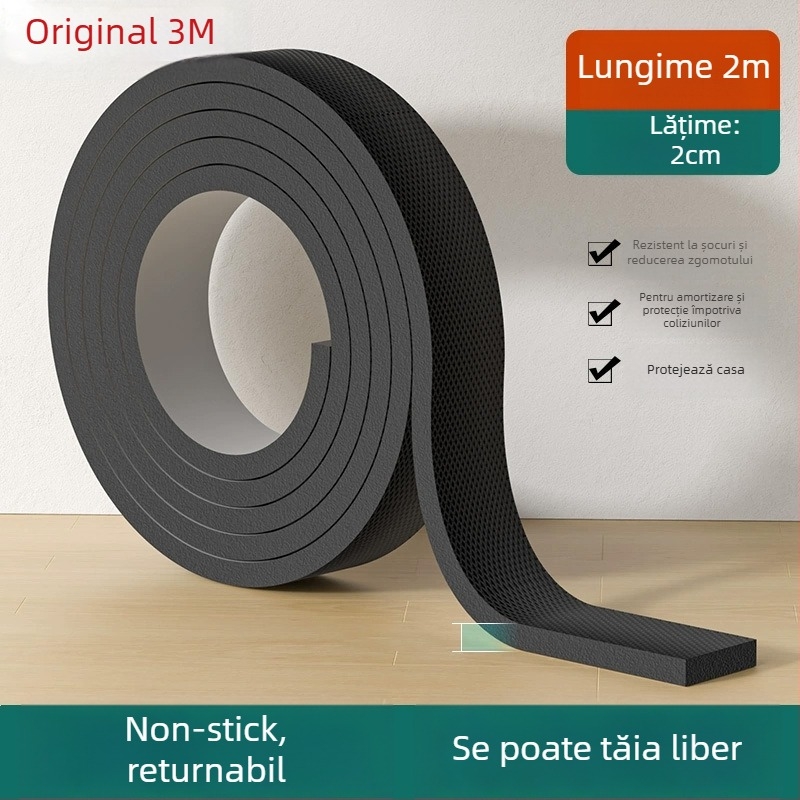 3M picioare pentru masă și scaun – reducerea zgomotului, anti-alunecare, bază EVA, grosime 4 mm, rezistență la temperatură 10–70°C