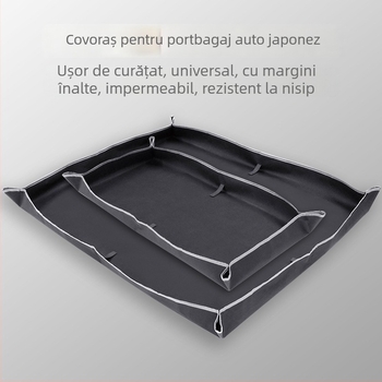 Covoraș portbagaj pentru mașină, impermeabil, PVC, potrivire universală, organizare încărcături