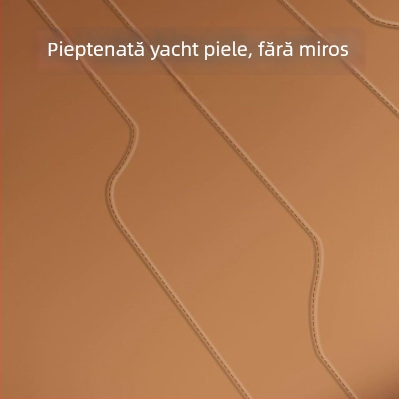 Covoraș de portbagaj Galaxy E5, acoperire completă, piele Nappa, brand Miao, origine Shandong, modele dedicate, personalizare disponibilă.