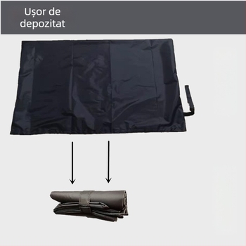 Covoraș portbagaj auto, impermeabil, pliabil, rezistent la pete, țesătură poliester, potrivire universală (Țesătură poliester; potrivire universală; pliabil; impermeabil; ușor de curățat)