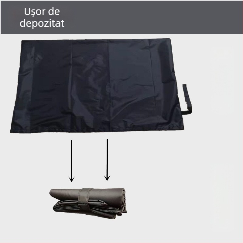 Covoraș portbagaj auto, impermeabil, pliabil, rezistent la pete, țesătură poliester, potrivire universală (Țesătură poliester; potrivire universală; pliabil; impermeabil; ușor de curățat)