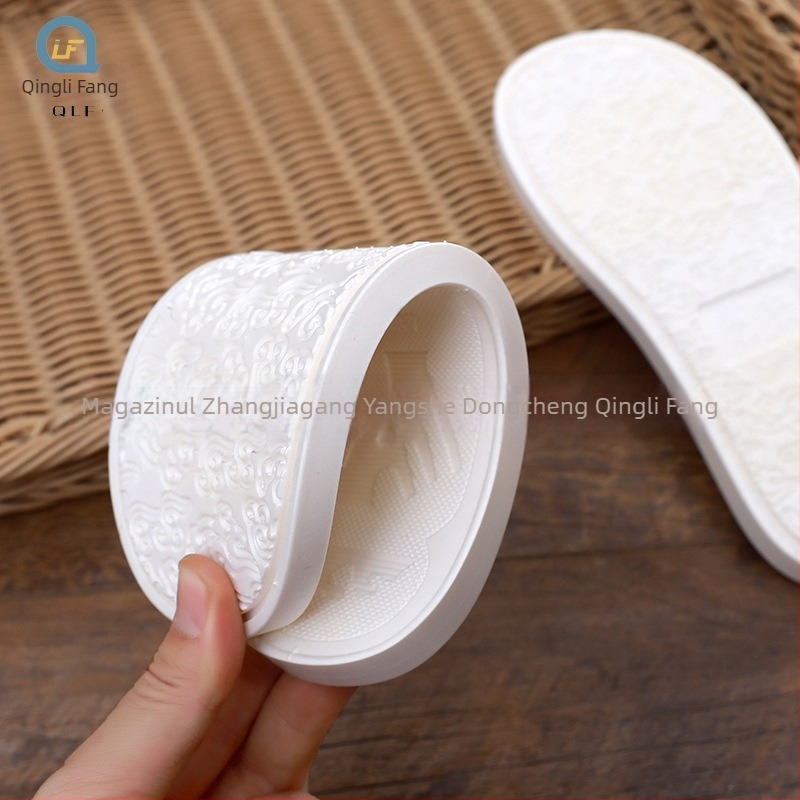 Material pentru talpă de papuci – PVC, cap lat, pentru toate anotimpurile, antiderapant și rezistent la uzură (Brand: Changhong)