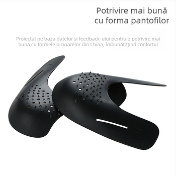 Protector din silicon bi-color pentru pantofi — susținere a părții superioare, protecție împotriva cutelelor și a pliurilor, potrivit pentru sneakers, pantofi casual și de lucru (all-season)