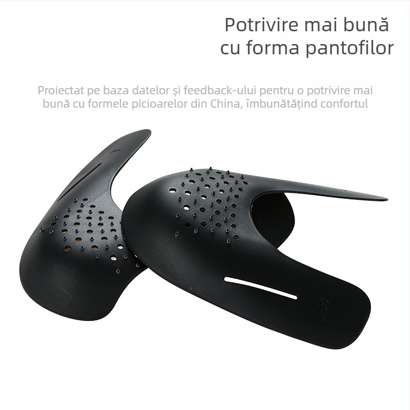 Protector din silicon bi-color pentru pantofi — susținere a părții superioare, protecție împotriva cutelelor și a pliurilor, potrivit pentru sneakers, pantofi casual și de lucru (all-season)
