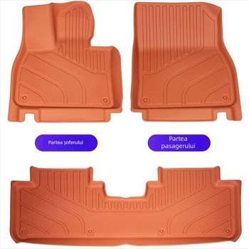 Covorașe de podea TPE pentru Ideal L6 Pro/Max, negre și colorate, impermeabile, covoraș pentru portbagaj