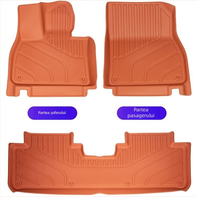 Covorașe de podea TPE pentru Ideal L6 Pro/Max, negre și colorate, impermeabile, covoraș pentru portbagaj