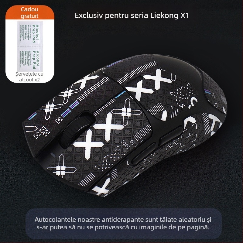 Autocolante antiderapante pentru mouse | Marcă: Warm Rice | Material: adeziv poliester | Pachet: Alte