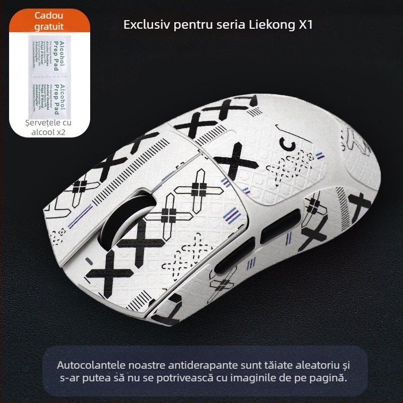 Autocolante antiderapante pentru mouse | Marcă: Warm Rice | Material: adeziv poliester | Pachet: Alte