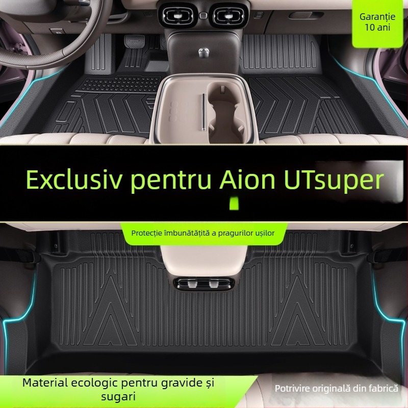 2026 Aion Utsupen covorașe de podea cu acoperire completă din TPE, accesorii auto, bordură pentru covor