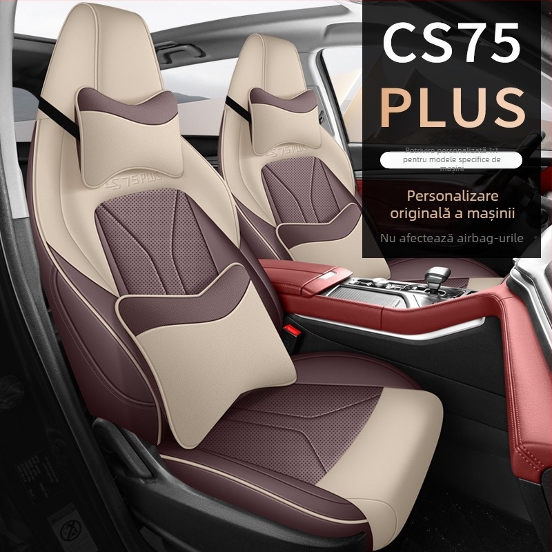 Husă de scaun auto din piele artificială dedicată CS75plus — cod produs Zrr/99009 fsdf23