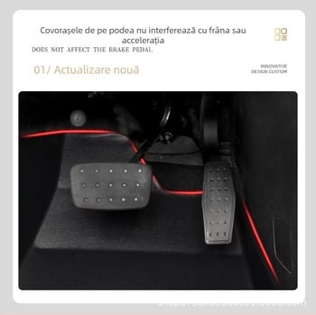 Covoraşe de podea auto Ford Escape 2020-2024, cauciuc, 140x60x20 mm, negru
