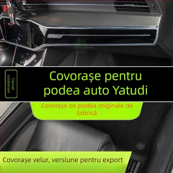 Covorașe PVC pentru podea auto, rezistente la murdărie și uzură, cu bucle din sârmă sigilate la margine, brand Yashidi, pentru mașini speciale, finisaj velur, personalizare disponibilă