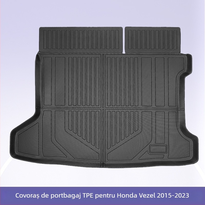 Covorașe podea pentru Honda Vezel (2015-2023), 3D all-weather, material TPE; brand 3K; compatibil cu modele speciale; personalizare disponibilă