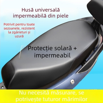 Husa de șa pentru biciclete electrice și motociclete, material PU, toate sezoanele, cod produs F0251, brand Count the Treasures