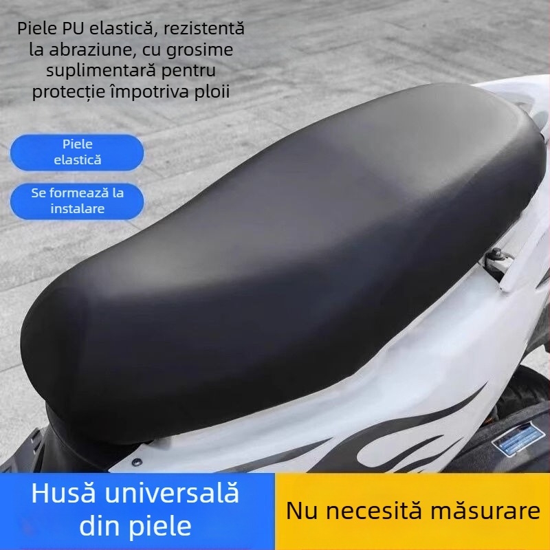 Husa de șa pentru biciclete electrice și motociclete, material PU, toate sezoanele, cod produs F0251, brand Count the Treasures