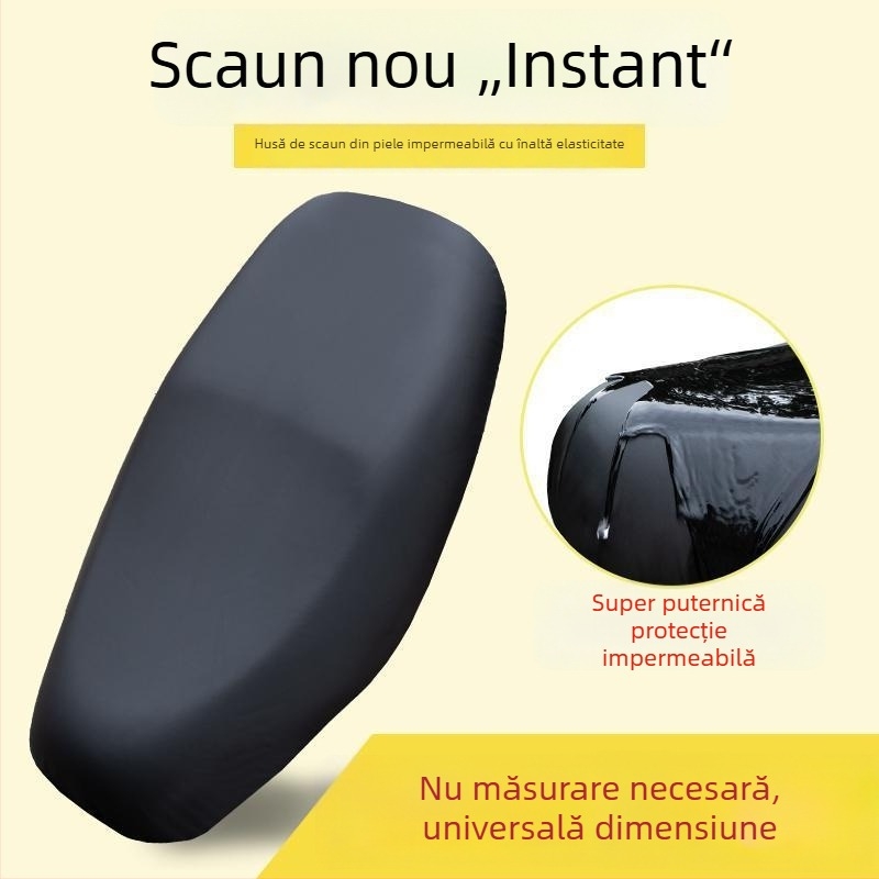Husa de șa pentru biciclete electrice și motociclete, material PU, toate sezoanele, cod produs F0251, brand Count the Treasures