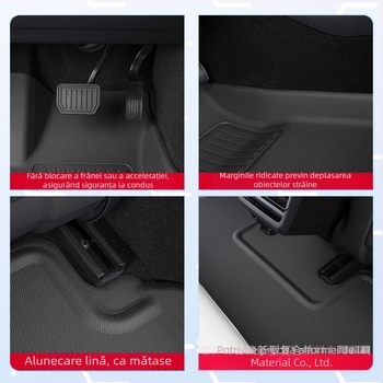 Covorașe podea și covoraș pentru portbagaj pentru Chery i-CAR V23 2025 — design 3D, material XPE pentru toate condițiile, logo tipărit, Phyloris, adaptat pentru model