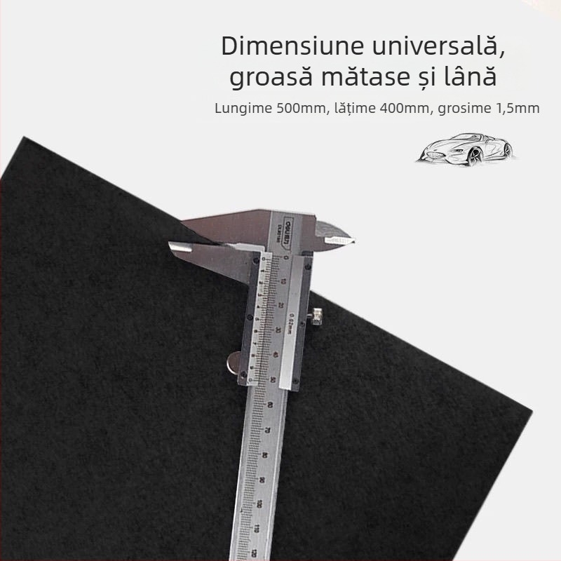 Covorașe pentru podea auto din lână, pentru Audi A6L, grosime 20 mm, greutate 10 kg