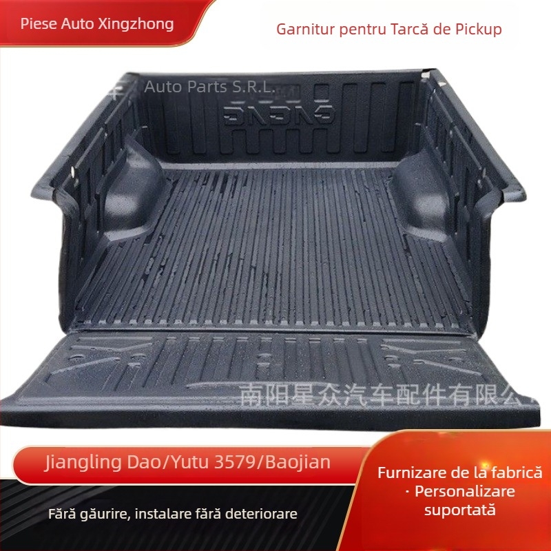 Covor de protecție pentru podeaua lada de încărcare a camionului – antiderapant, a doua generație îmbunătățită, Model: Pickup Truck Cargo Box Treasure, Nr. produs 20220726NP07RM, Brand: xz, Personalizare disponibilă