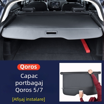 Lizhi cortină portbagaj, material Oxford, design telescopic, funcție personalizable