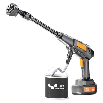 Mașină de spălat autovehicule fără fir cu jet de apă de înaltă presiune – portabil pentru uz casnic și auto, LB-902, 150W, 220V, interval presiune 2,5–25 MPa, greutate 2,25 kg