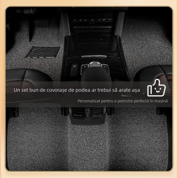 Covorașe auto din PVC, universale pentru Audi A6L, grosime 20 mm, greutate 10 kg