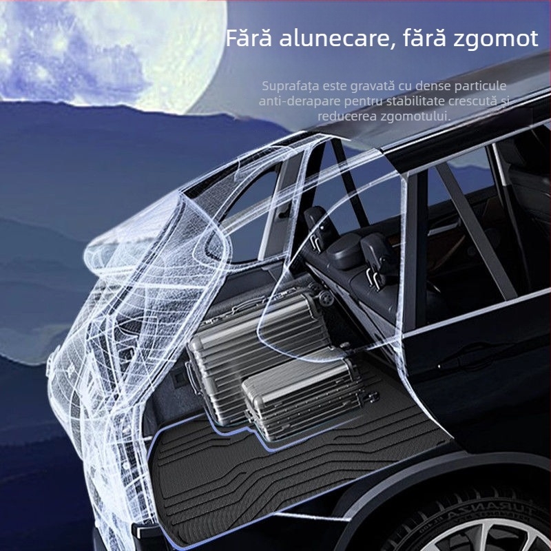 Covoraș de portbagaj pentru Jihu Alpha T5, TPE, impermeabil, strat inferior, model 2024