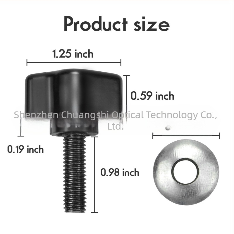 Șuruburi pentru demontare rapidă a plafonului dur Jeep Wrangler 95–18, set 8 bucăți (Chuangguang)