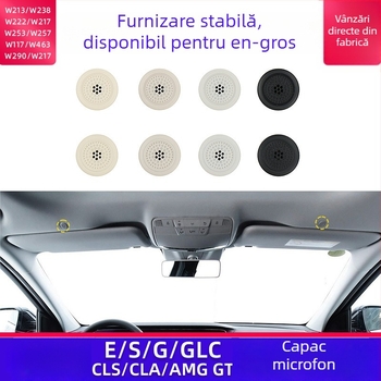 Capac microfon plafon Mercedes-Benz pentru modelele W213, W238, W253, W257, W117, W222, W463, W190, W290, W217 – Coduri 2138230100, 2138230300 – Mărci private licențiate: Da