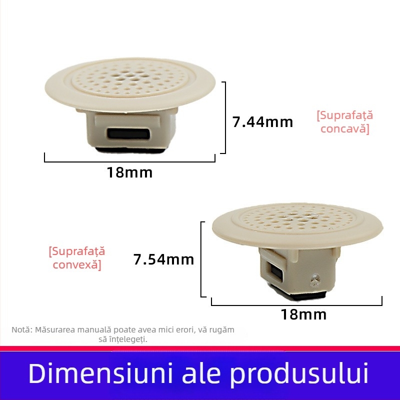 Capac microfon plafon Mercedes-Benz pentru modelele W213, W238, W253, W257, W117, W222, W463, W190, W290, W217 – Coduri 2138230100, 2138230300 – Mărci private licențiate: Da