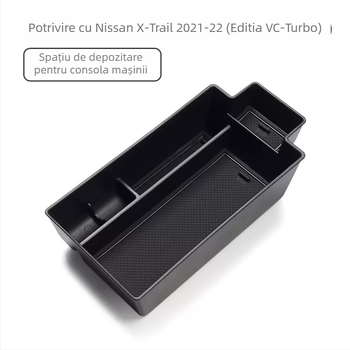 Nissan Qijun Cutie depozitare pentru consola centrală, din plastic, impermeabilă, personalizabilă, cu mâner, marcă Zun rudder