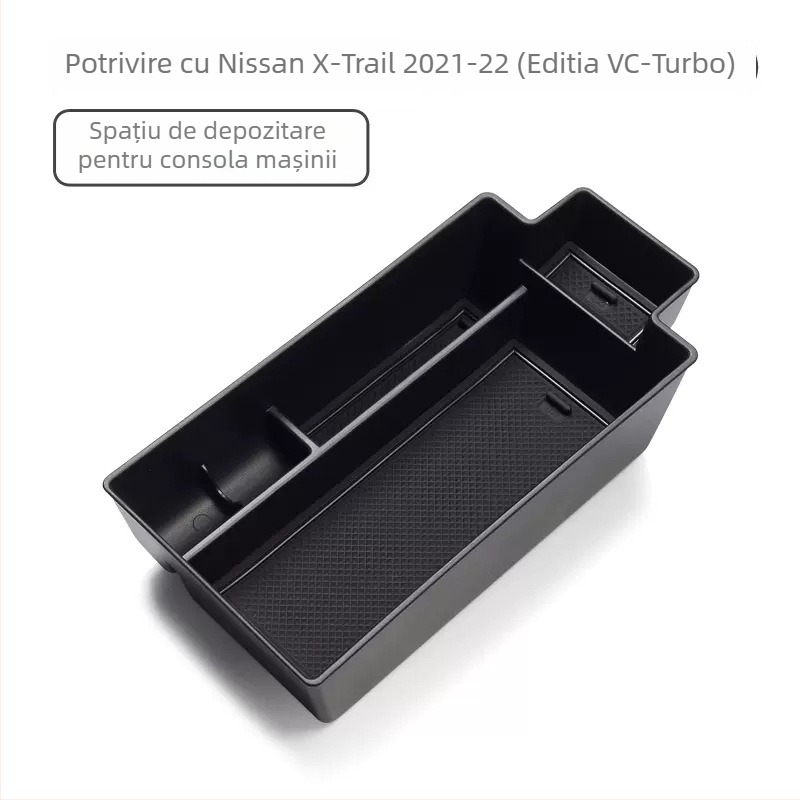 Nissan Qijun Cutie depozitare pentru consola centrală, din plastic, impermeabilă, personalizabilă, cu mâner, marcă Zun rudder