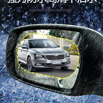 Mo yun Oglindă retrovizoare auto – Film impermeabil pentru oglindă, Anti-ceață, Universal