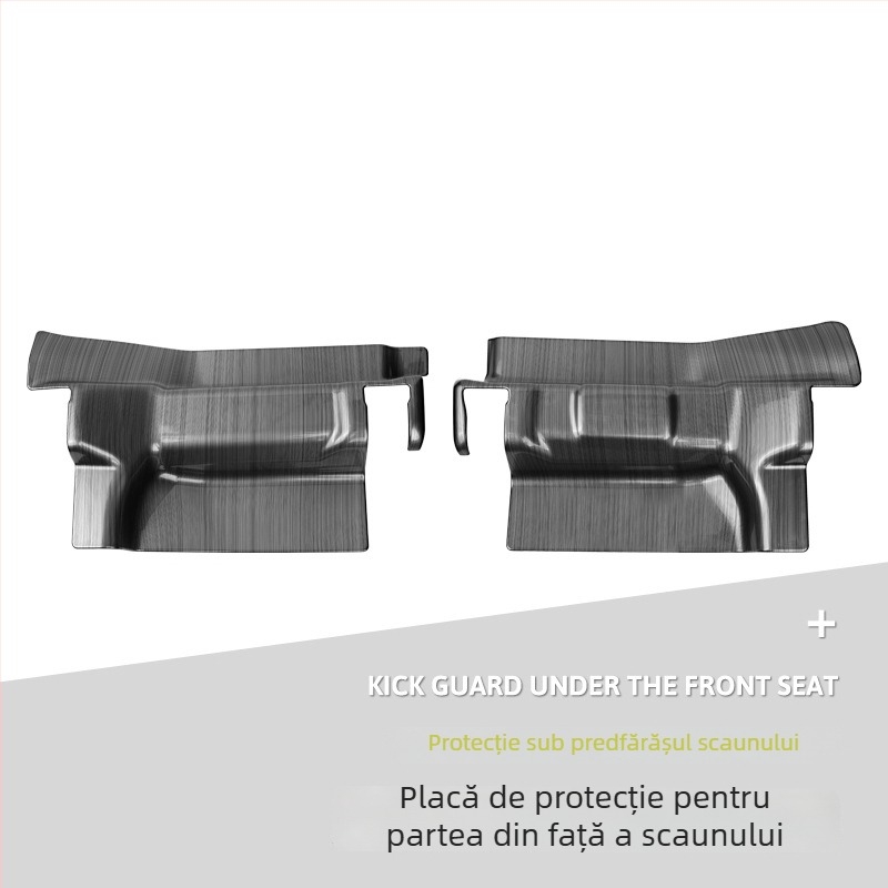 Placă anti lovire sub scaun pentru Suzuki Jimny JB74/JB64/JC74 AT, ABS, stil semiînchis, suporturi pentru picioare din TPE injectat, personalizare disponibilă