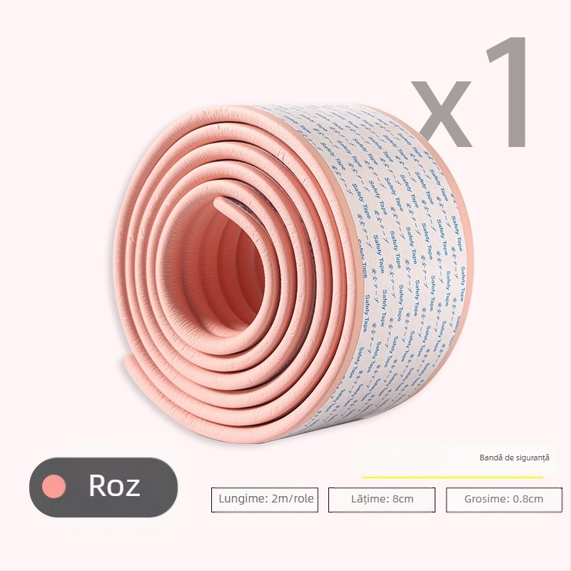 Covorașe de podea pentru cămin cu benzi antiderapante și pedale pentru scări — TPES material, imprimare digitală, stil minimalist pentru camera copiilor
